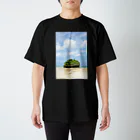 わたがしショップのミニ島 スタンダードTシャツ