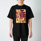 花色草原のあおぞらの下で。 Regular Fit T-Shirt