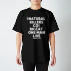 THENATURALKILLERSオンデマンドのBIGCAT応援宣伝グッズ　文字色白 Regular Fit T-Shirt