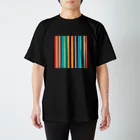 _Anzu_apparel_のレインボーストライプ スタンダードTシャツ