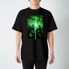 ebi-ikaのNight green スタンダードTシャツ