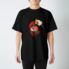 Lichtmuhleのヘッドフォンモルモット レッド Regular Fit T-Shirt