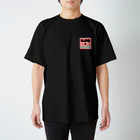 Alivio（アリビオ）の君の全てが好きだからどんな君も好き（夏ver）ブラック Regular Fit T-Shirt