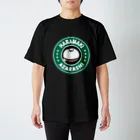 ken_ikedaの腹巻きアザラシ君(緑) スタンダードTシャツ