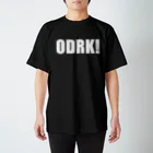 odrk_drnkのODRK！白文字 スタンダードTシャツ