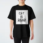 ゆらゆらショップのシュレディンガーの猫 スタンダードTシャツ