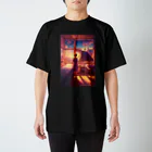 卯月なのかのStairway Journey　〜紡がれる架け橋の旅〜　No.3　「旅立ち」 スタンダードTシャツ