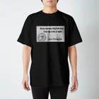 KuMu-music Shopのひとふでバッハ先生 Regular Fit T-Shirt