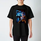 卯月なのかのNight Parade of One Hundred Demons Journey　〜百鬼夜行の旅〜　No.3「Wild Night」 Regular Fit T-Shirt