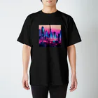  Neo Nature Threads（ネオ ネイチャー スレッズ）の未来都市の視線　～Gaze of the Future City～ スタンダードTシャツ