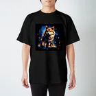 kafumiの海外の古着風柴犬 Regular Fit T-Shirt