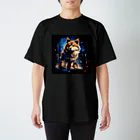 kafumiの海外の古着風柴犬 スタンダードTシャツ