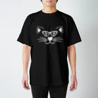 9CATSの猫のシルエットシリーズ from 9CATS Regular Fit T-Shirt