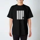 Creative store MのPEELER-08(WT) Regular Fit T-Shirt