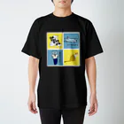 ロジローの4者集結！RANDOM・白背景 スタンダードTシャツ