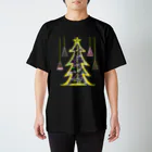 月夜のタツノオトシゴのSo this is Christmas スタンダードTシャツ