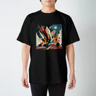 のんびりアート工房のガラクタアート スタンダードTシャツ