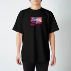 RetroRevive Treasuresの紅葉の山々 スタンダードTシャツ