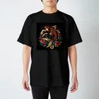 NewGameのメダカ和柄　 Regular Fit T-Shirt