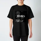 BRAIN ART RECORDSⒸのBRAIN ART RECORDS 2023 A/W WEB SHOP limited Product スタンダードTシャツ
