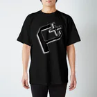 Ku-Ma's SHOPのポジティブプラス(黒) Regular Fit T-Shirt