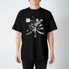 kotohanaの言葉菜の「菜」Black Regular Fit T-Shirt