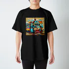 のんびりアート工房のレトロファッション スタンダードTシャツ