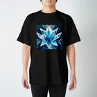 のんびりアート工房の氷のクリスタル Regular Fit T-Shirt