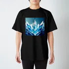 のんびりアート工房の氷のクリスタル Regular Fit T-Shirt