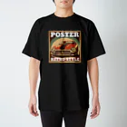 kazu_gのレトロスタイルポスター（自動車） Regular Fit T-Shirt