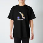 なんちゃってダイバーのウミウシ 011 白文字 スタンダードTシャツ