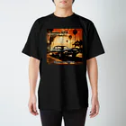 ｱｰﾄｷﾞｬﾗﾘｰ こっそり堂 (笑のPontiac GTO  California Santa Cruz モンスターマシーン スタンダードTシャツ