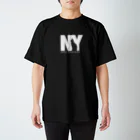 にゃんこ最強道のNY風にゃんこ最強道 スタンダードTシャツ