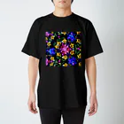 シゲマツヤの心喰花 Regular Fit T-Shirt