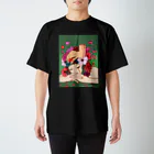 笑う動物の今夜も夢想花 Regular Fit T-Shirt