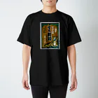 office SANGOLOWの朝鮮平壌駅前 まる永謹製 小とら饅頭 Regular Fit T-Shirt