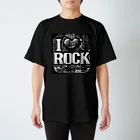 ロック堂のI LOVE ROCK スタンダードTシャツ