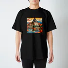 日本の風景 COOL JAPANの日本の風景、お城　Japanese castle Regular Fit T-Shirt