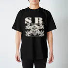 Ａ’ｚｗｏｒｋＳのSKULL&BONE TRIBAL WHT スタンダードTシャツ