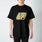 hakoneko222のハコネコグレー猫Ver（ひょっこり） Regular Fit T-Shirt