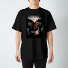 からすねこのショコラBLACK スタンダードTシャツ