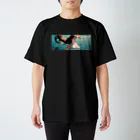 ramekoのラメ子_水着_青02 Regular Fit T-Shirt