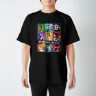 トヤ画伯工房のわんこバンド Regular Fit T-Shirt