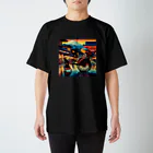 日本の風景 COOL JAPANの日本の風景:人力車で散策、Japanese scenery: Stroll around by jinrikisha Regular Fit T-Shirt