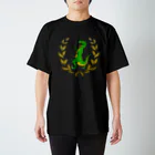 MASUIKEの【MASUIKE】ティラノ　エンブレム風デザイン Regular Fit T-Shirt