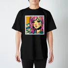 Sunlit Horizonの令和・浮世絵ギャル Regular Fit T-Shirt