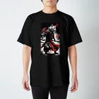 カジャ　かつみ　katsumi kajaのサムライ猫パート1[SAMURAI　CAT] Regular Fit T-Shirt