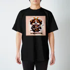 jumping坊主の侍犬 Regular Fit T-Shirt