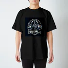 アメリカンデザインのアメカジフットボールTシャツ スタンダードTシャツ