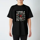 チーム•サテライトのstreet-α スタンダードTシャツ